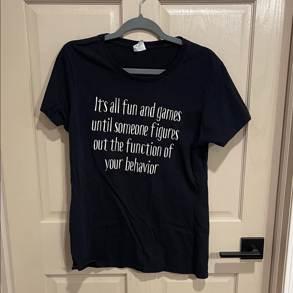 Port and Company Black Graphic Tee